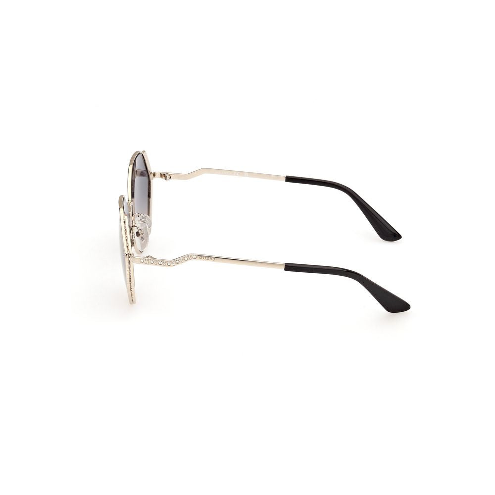 Guess Gold Metal Sunglasses