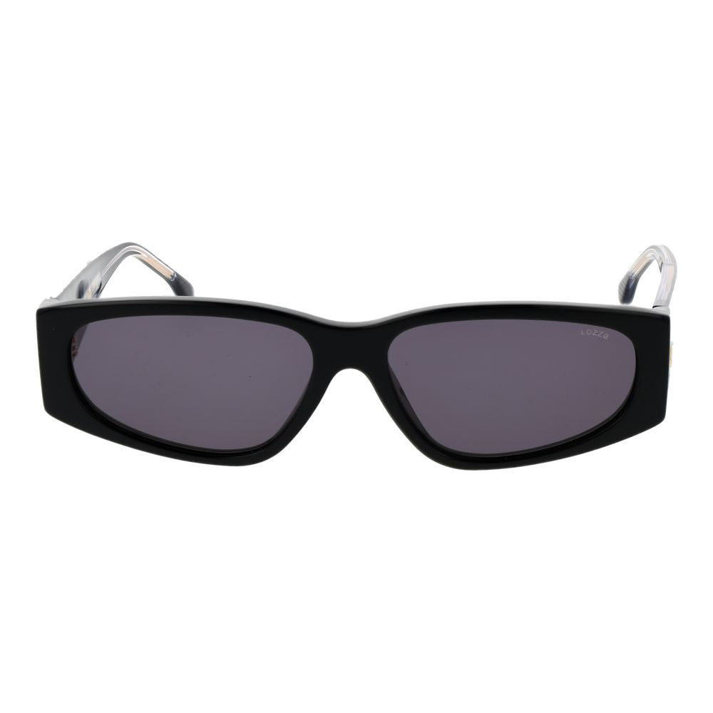 Lozza Black Cellulose Acetate Sunglasses