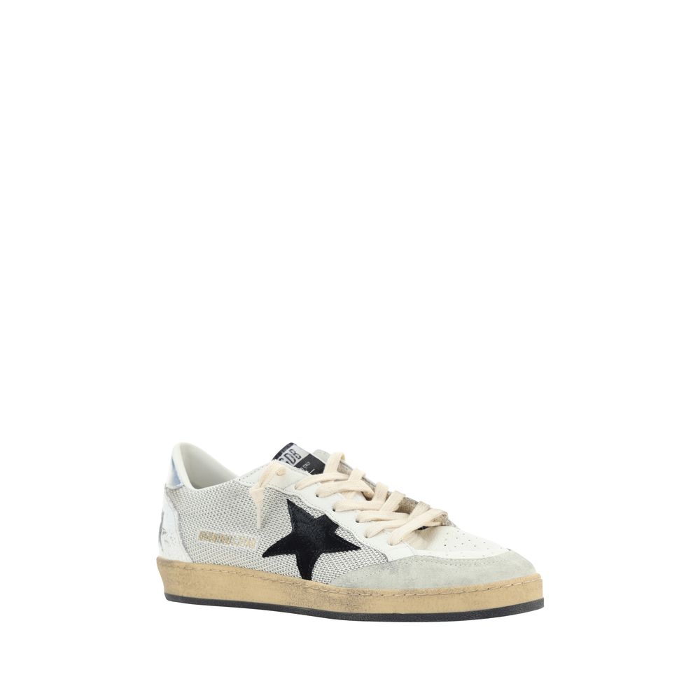 Golden Goose Gray Rubber Low Top Sneakers