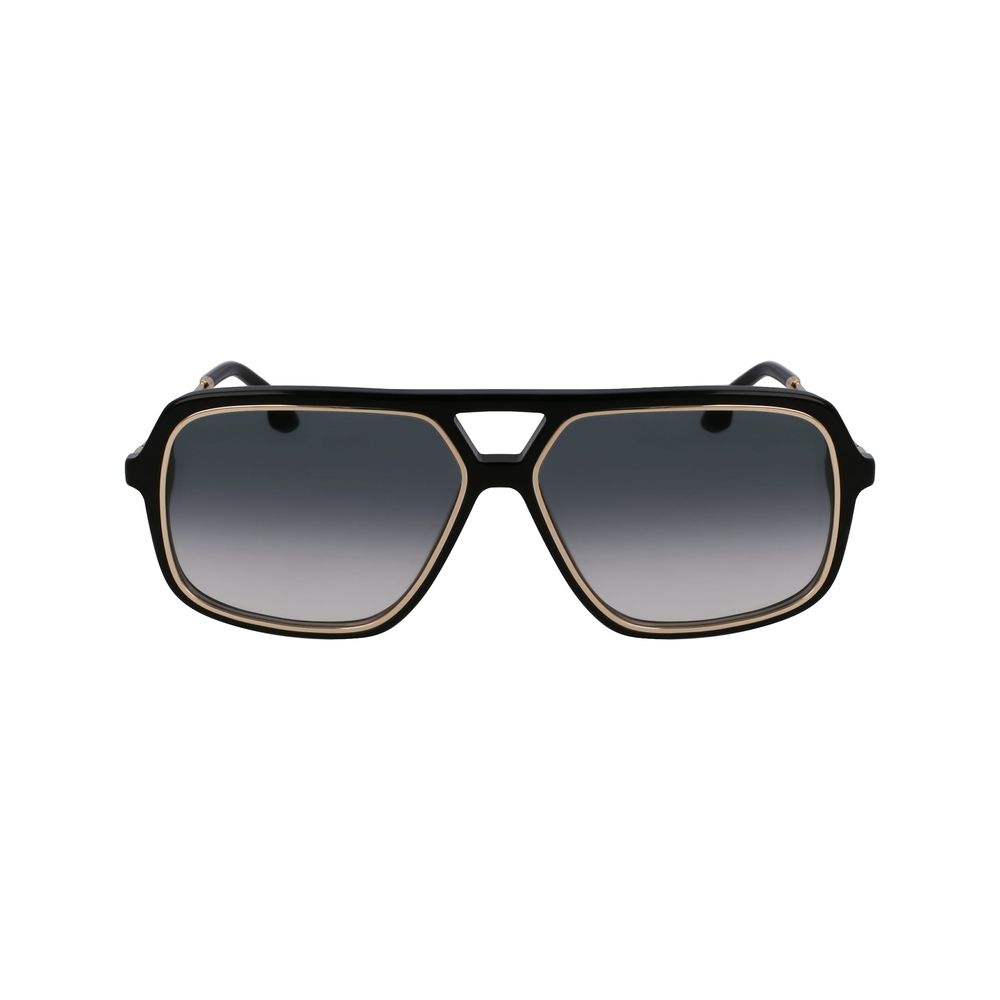 Victoria Beckham Black Acetate Sunglasses